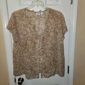 Sheer Tan Covington Woman Size 22W